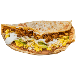 Al Pastor Baleada (Marinated Pork)
