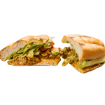 Al Pastor Torta (Marinated Pork)
