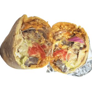Lomo Saltado Burrito