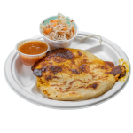 Pork, Bean and Cheese Pupusa (Revuelta)