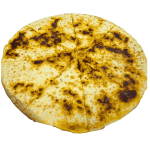 Pork, Bean & Cheese Pupusa Pizza (Revuelta)